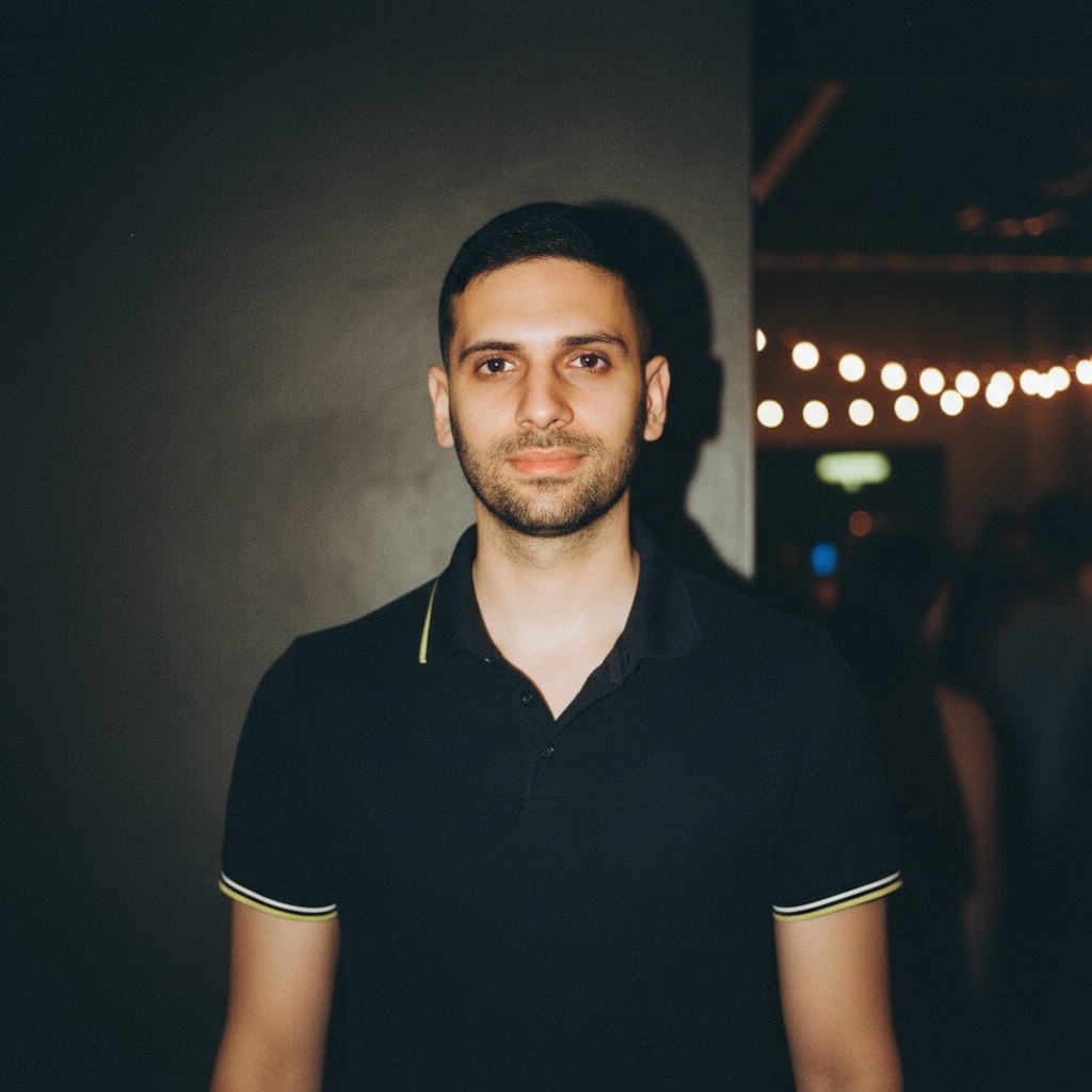 Retro Flash Party Photo